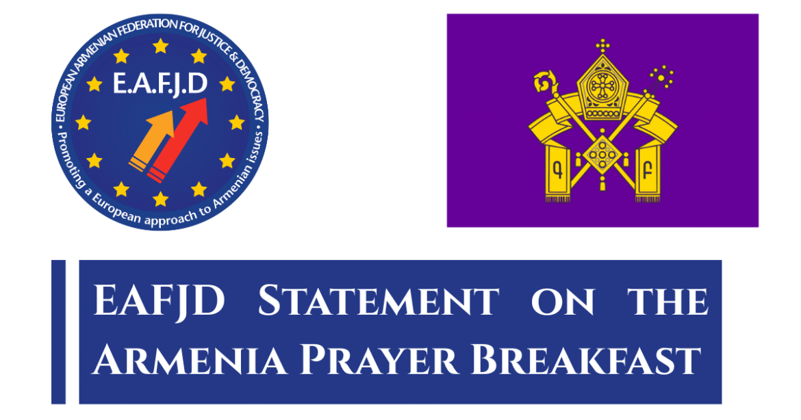 EAFJD Issues Statement on the ‘Armenia Prayer Breakfast’ Initiative