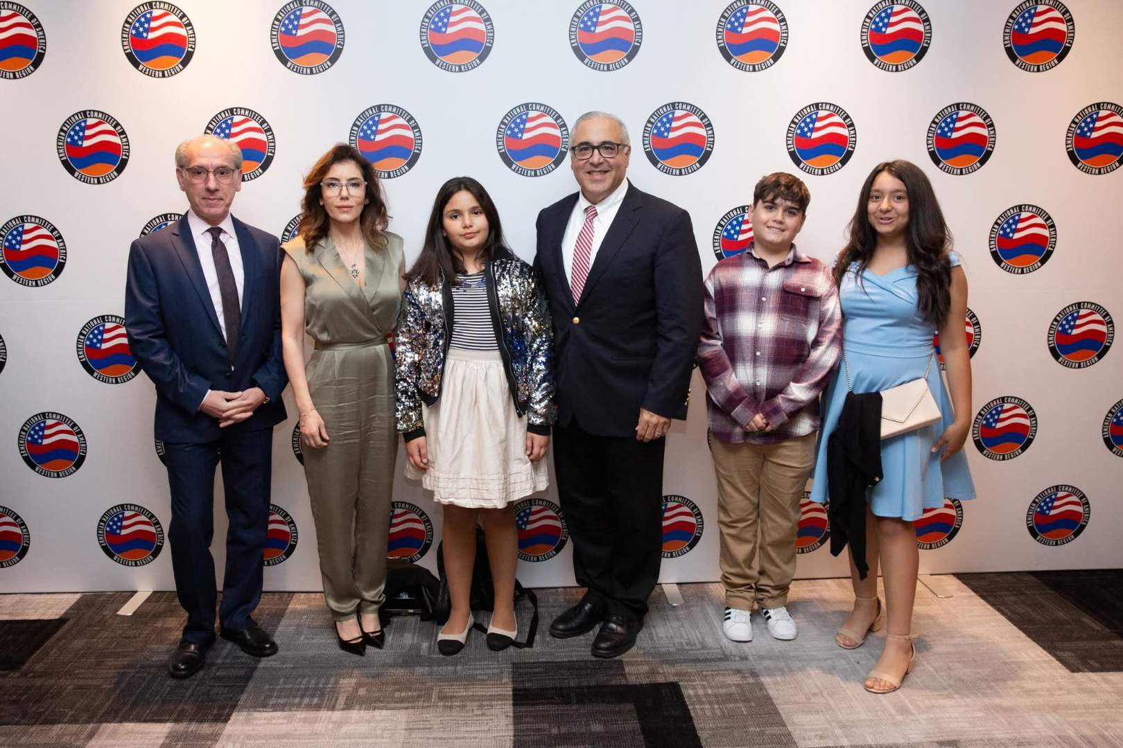 AYF Juniors Burbank Gaidzag Attend ANCA-WR Gala