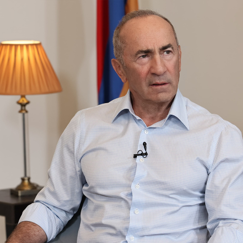 Kocharyan: Peace Deal Should Have Russia, US, and China as Guarantors