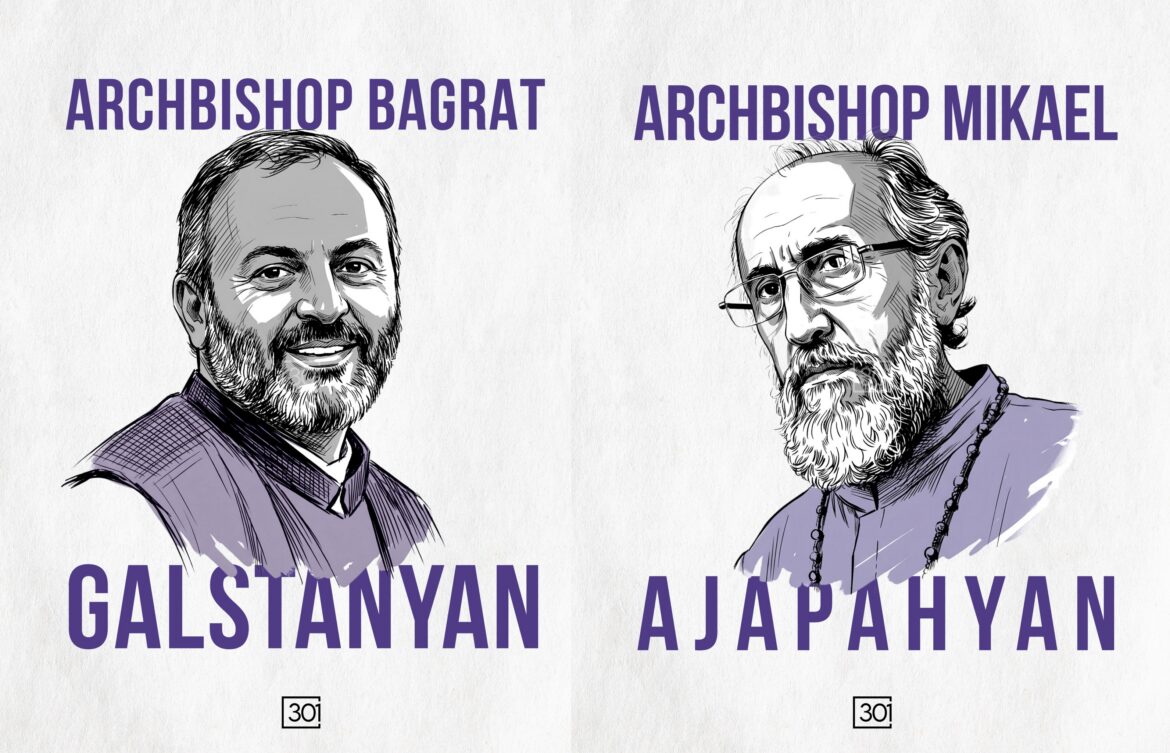 Միքայել արք. Աջապահեանի եւ Բագրատ արք. Գալստանեանի յայտարարութիւնը.