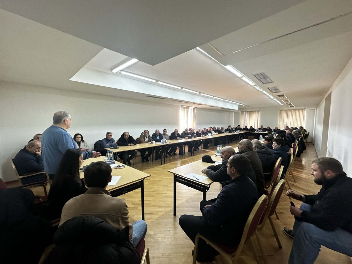 ՀՅԴ Արցախի կառոյցի անդամների հանդիպում