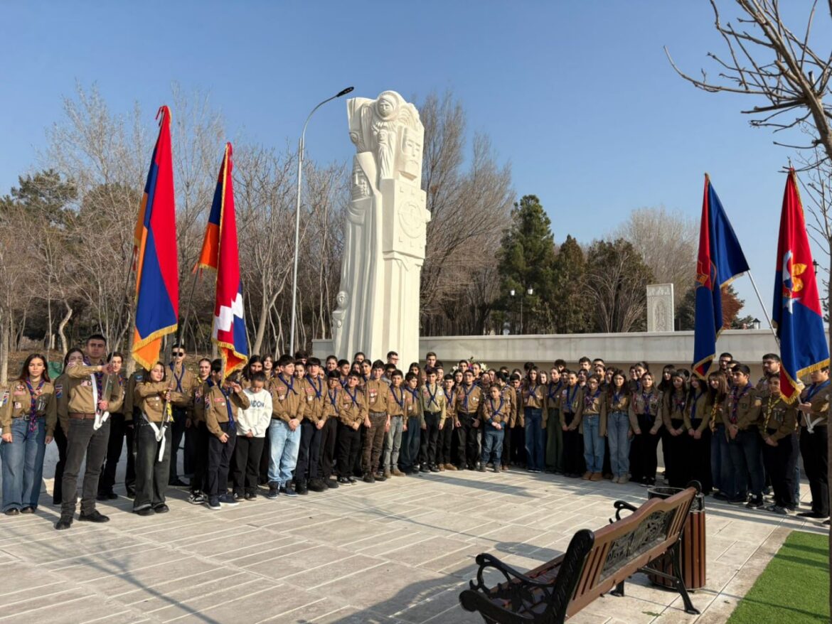 ՀՄԸՄ-ը Ամանորի նախաշեմի այցելեց Եռաբլուր՝ խնկարկելու հերոսների յիշատակը