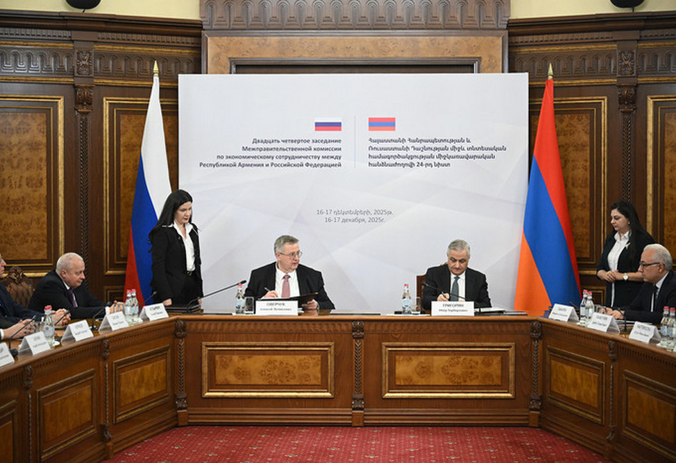 Russian-Armenian Commission Meets Amid Falling Trade and Political Strains