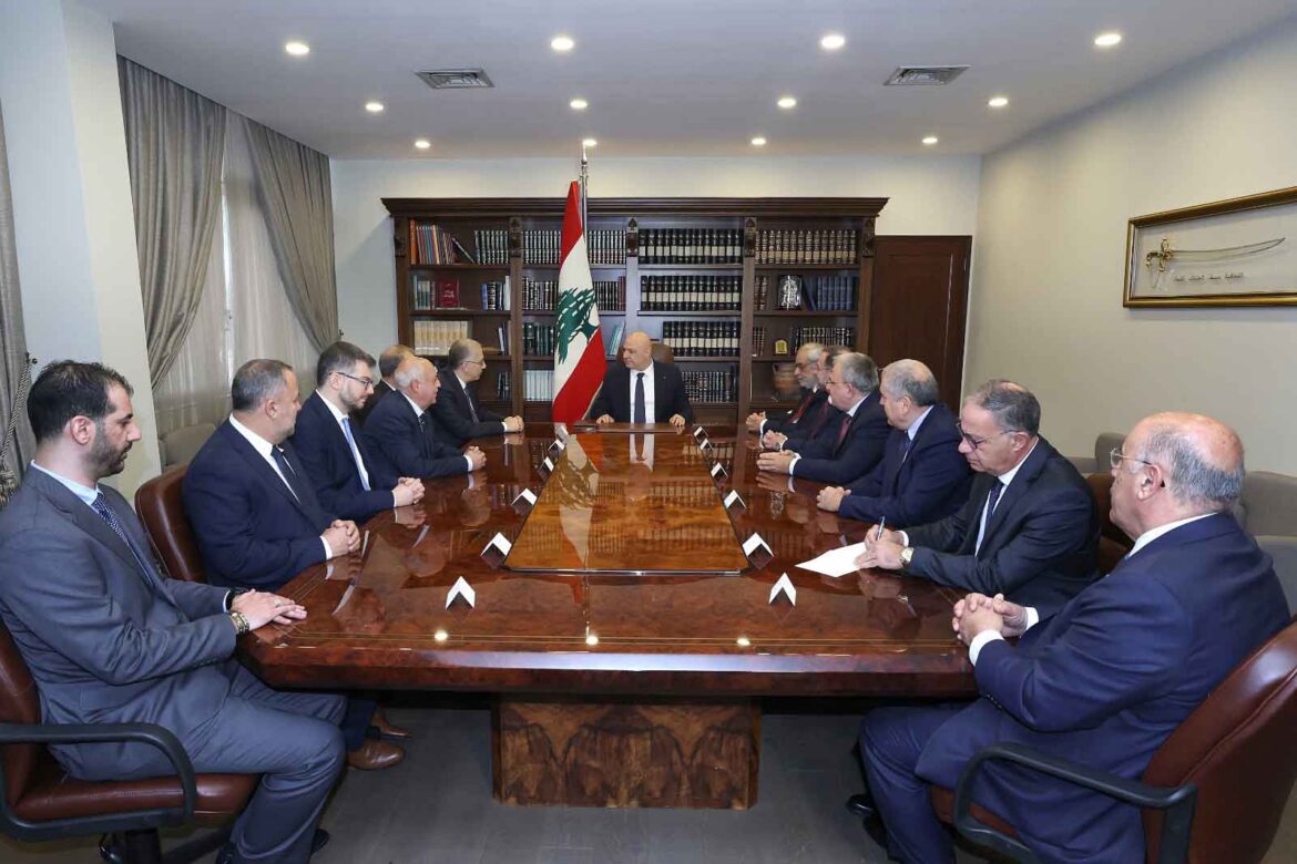 Լիբանանի նախագահը ընդունեց ՀՅԴ Լիբանանի կեդրոնական կոմիտէի պատուիրակութիւնը