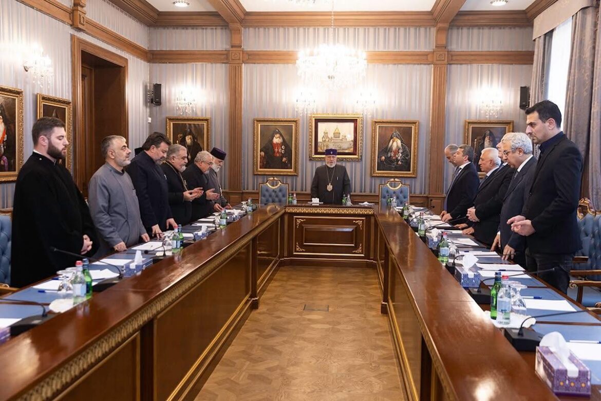 Գերագոյն հոգեւոր խորհրդի ժողով Մայր Աթոռ Սուրբ Էջմիածնում