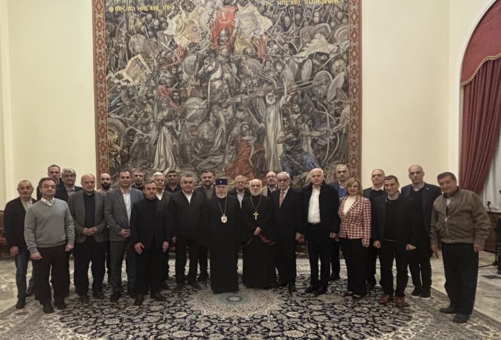Karekin II Receives ARF Delegation, Discusses Church-State Tensions