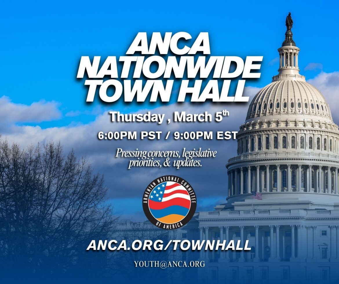 March 5th National Townhall to Rally Grassroots around ANCA’s 2026 Electoral and Advocacy Priorities