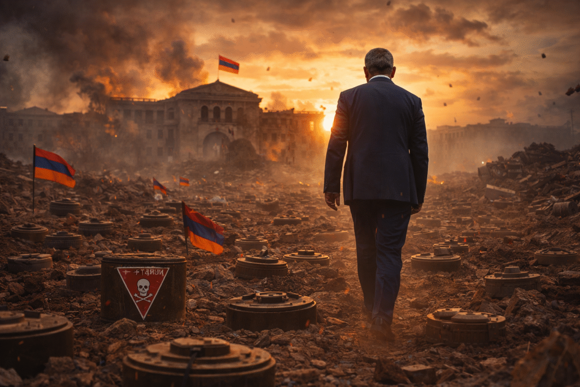 Փաշինեանը հեռանալու է՝ իր հետեւից թողնելով բազմաթիւ ականներ՝ դրուած պետականութեան տակ