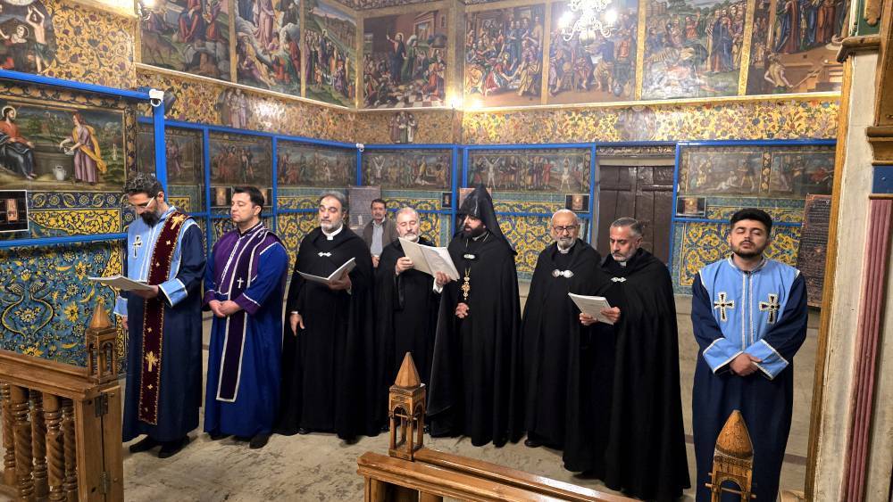 Խաղաղութեան աղօթք՝ Իսֆահանի Ս. Ամենափրկիչ վանքում