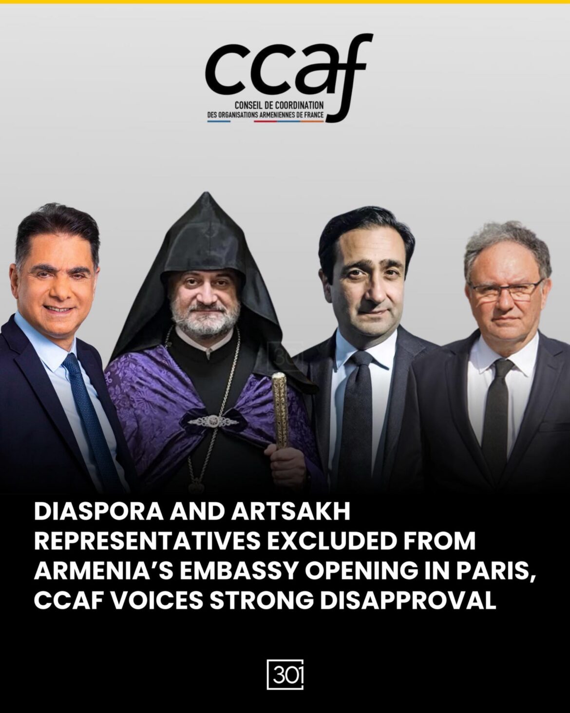 Փարիզում Հայաստանի նոր դեսպանատան բացման արարողութիւնից բացառուել են սփիւռքի, Արցախի և հոգևոր ներկայացուցիչներ