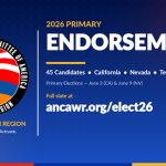 ANCA-WR Announces 2026 Primary Endorsements