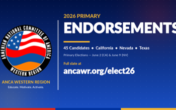 ANCA-WR Announces 2026 Primary Endorsements