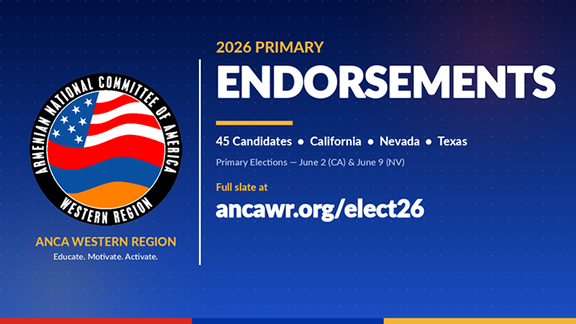 ANCA-WR Announces 2026 Primary Endorsements