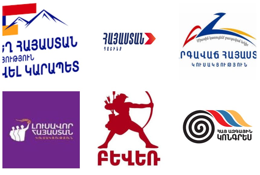 6 քաղաքական ուժերի համատեղ յայտարարութիւն