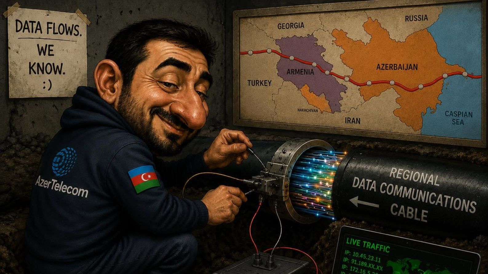 «Ազերտելեքոմ»-ի ենթակառուցուածքներով անցնող տրաֆիկը կարող է ենթարկուել վերլուծութեան