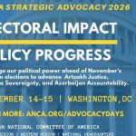 ANCA Launching Pre-Election Capitol Hill Mobilization
