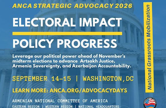 ANCA Launching Pre-Election Capitol Hill Mobilization