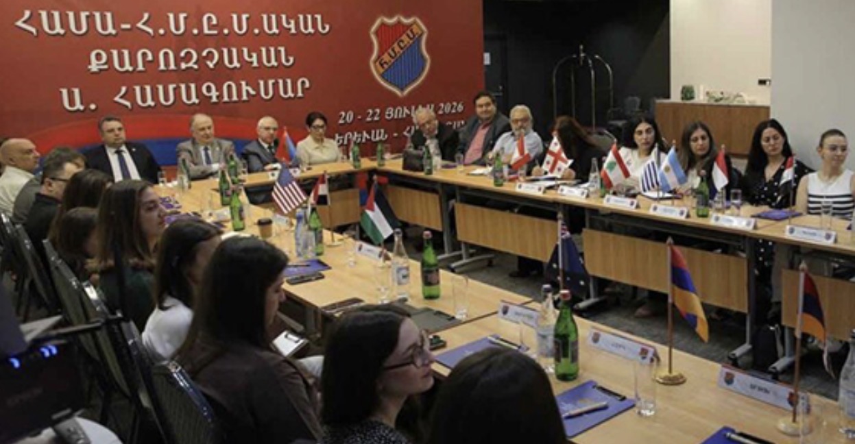 Homenetmen Kicks Off First PR Conference in Yerevan