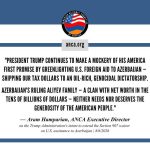 ANCA Condemns Trump Administration’s Intent to Renew Azerbaijan Aid Waiver