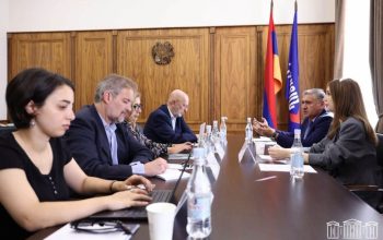 «Հայաստան» խմբակցութեան ղեկավարն ու քարտուղարը ԱԺ-ում հիւրընկալել են IODA-ի ներկայացուցիչներին