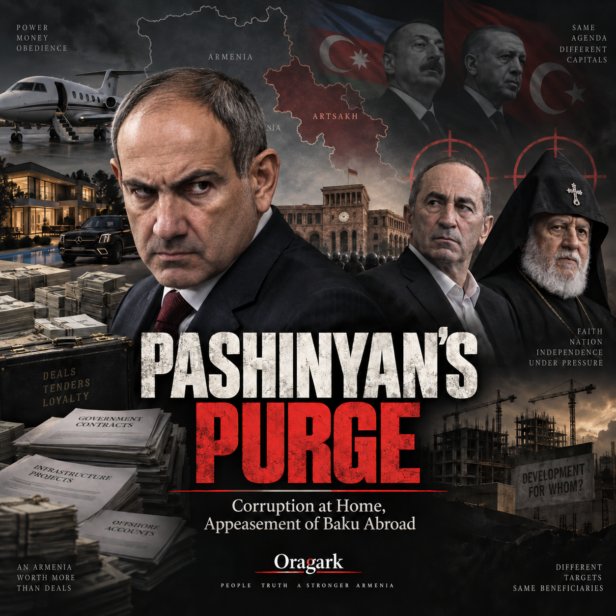 Pashinyan’s Purge: Corruption at Home, Appeasement of Baku Abroad Pashinyan’s Purge: Corruption at Home, Appeasement of Baku Abroad