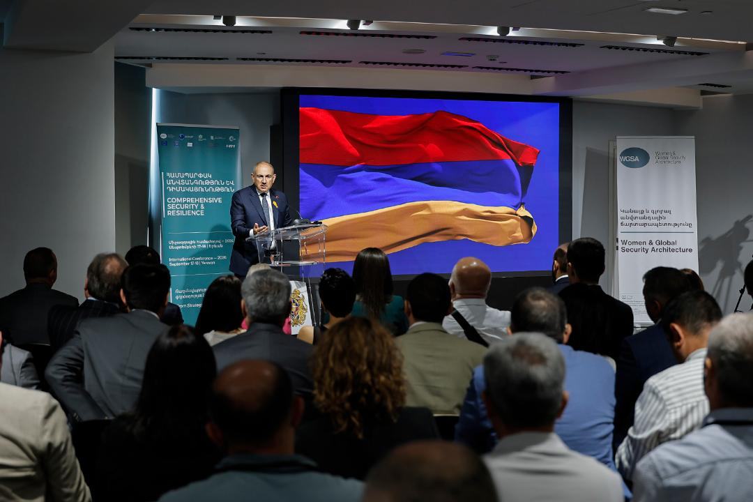 Pashinyan Makes Anti-Armenian Statements at International Conference in Yerevan