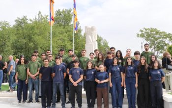 Պարտաւոր ենք յիշել․ ՀՅԴ Արցախի երիտասարդները Եռաբլուր էին այցելել
