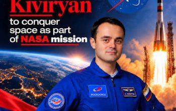 Arutyun Kiviryan becomes the second Armenian to reach space