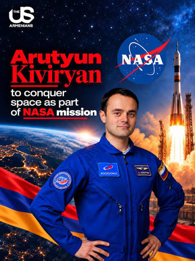 Arutyun Kiviryan becomes the second Armenian to reach space