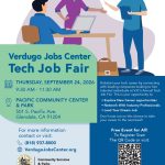 Verdugo Jobs Center to Host Annual Tech Job Fair on September 24