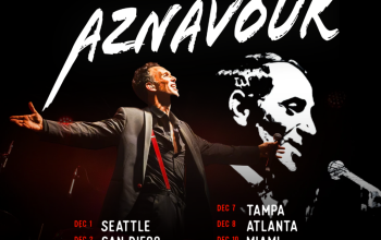 “Formidable! Aznavour” to Bring Tribute to Legendary French-Armenian Singer to Glendale’s Alex Theatre on December 5