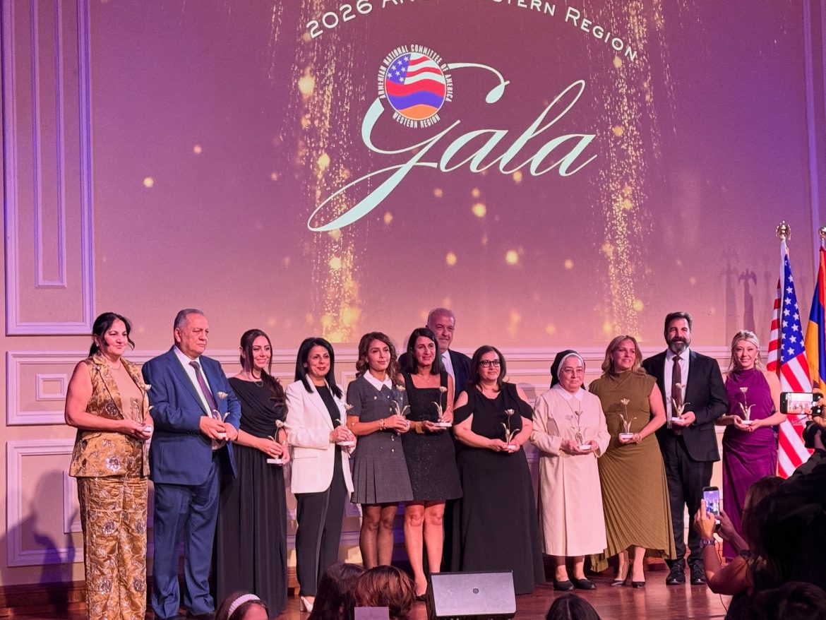 ANCA Western Region Gala Honors Community Leaders, Educators and Advocates for the Armenian Cause