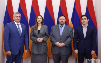 «Հայաստան» խմբակցութեան պատգամաւորները հանդիպել են ՀՀ-ում ԱՄՆ գործերի ժամանակաւոր հաւատարմատար Դէյւիդ Ալենի հետ