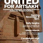 “United for Artsakh” Community-Wide Rally and March Set for November 8 in Glendale
