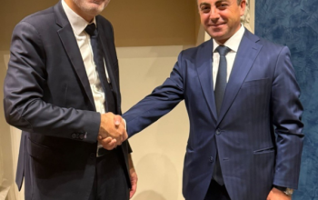Իշխան Սաղաթելեանը հանդիպել է Օլիվիէ Ֆորի հետ